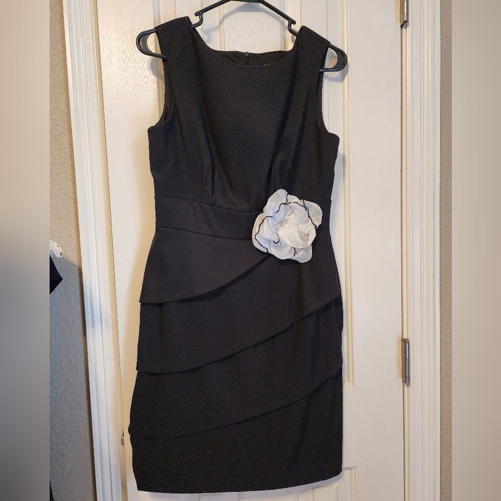 Black cocktail dress